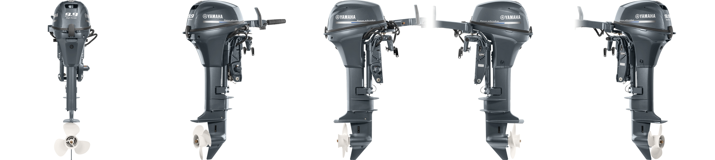 Rotating image of Yamaha T9.9 Outboard.