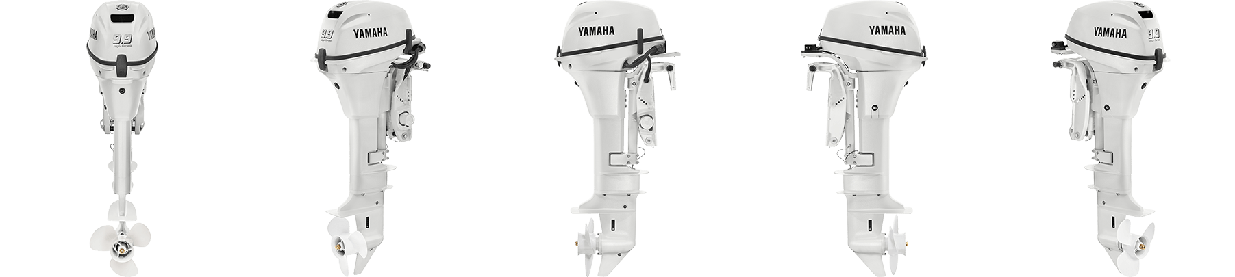 Rotating image of Yamaha T9.9 Outboard.