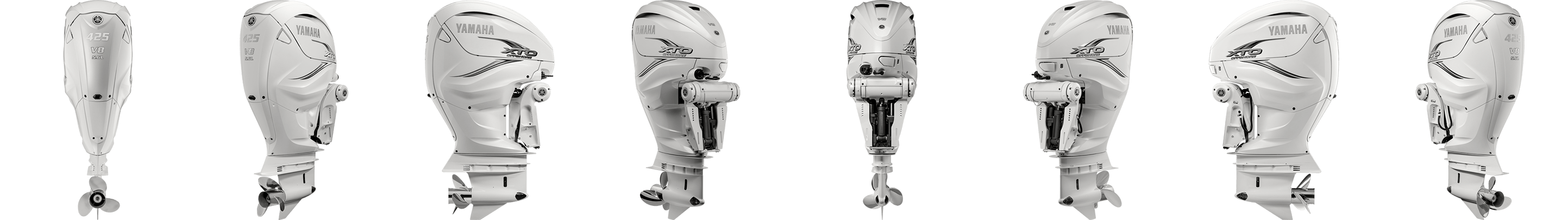 360 view of Yamaha XTO Offshore® 425 Outboard.