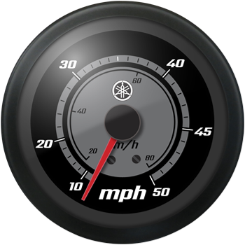 Classic Series Analog Speedometer (0-50) product image